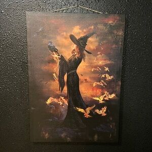 Fire witch picture - Michaels Ashland Halloween